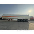 4 Axles Semi Tank Fuel Tank